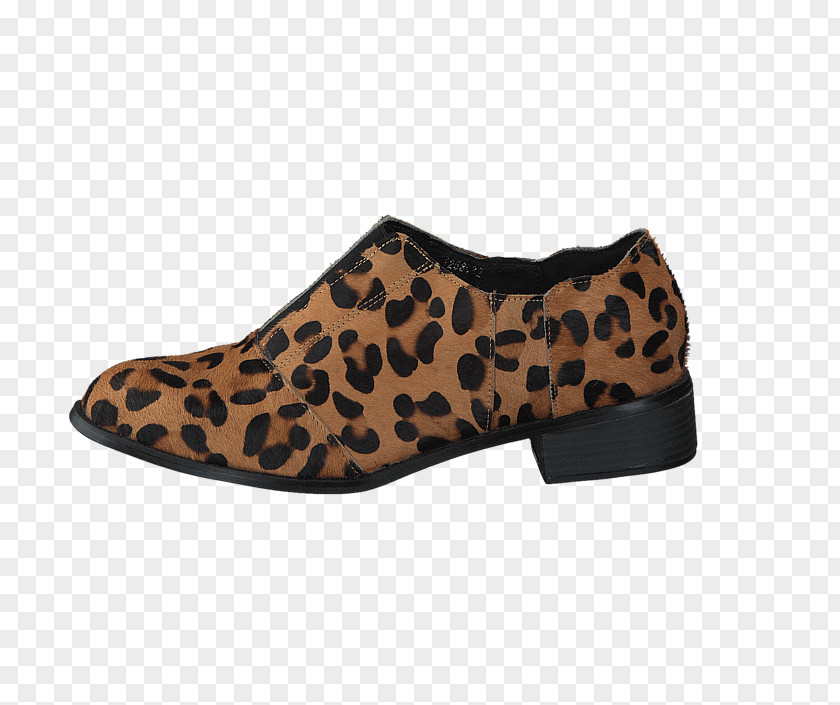 Leopard Slip-on Shoe Brown Botina Fashion Boot PNG