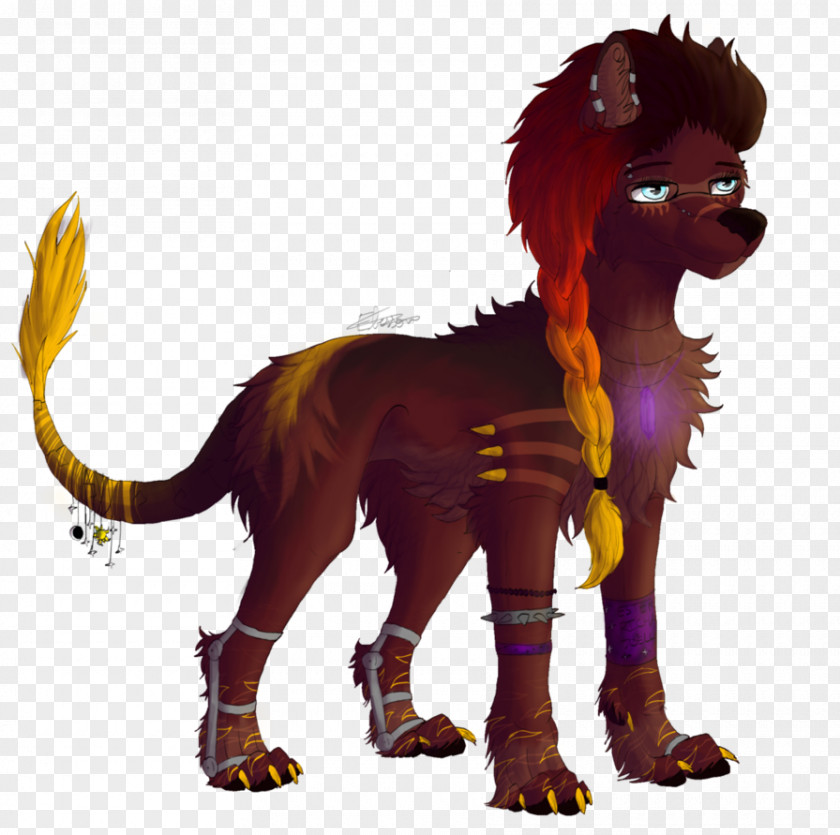 Lion Horse Cat Wildlife Mammal PNG