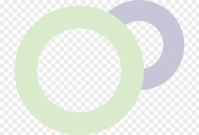 Oval Plate Green Circle PNG