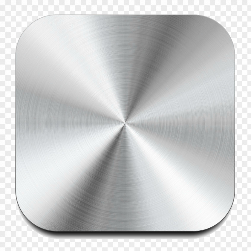 Button Brushed Metal PNG