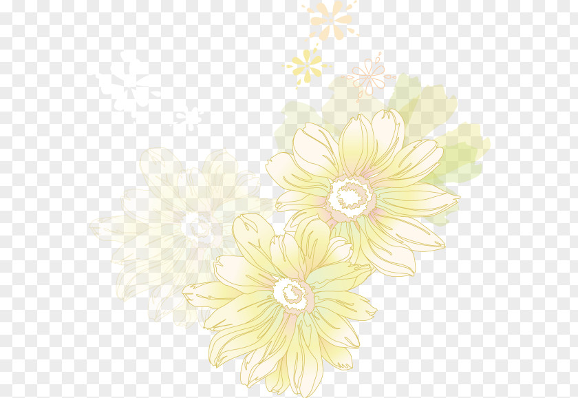 Chrysanthemum Transvaal Daisy Euclidean Vector PNG