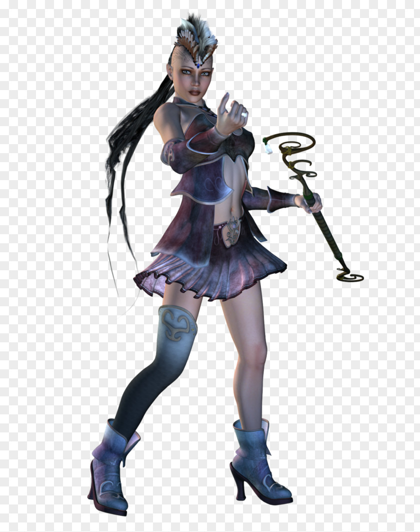 Warrior Maiden Costume Design Legendary Creature PNG