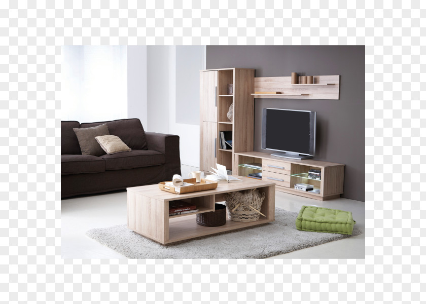 Zephir Wall Furniture Oak Living Room PNG