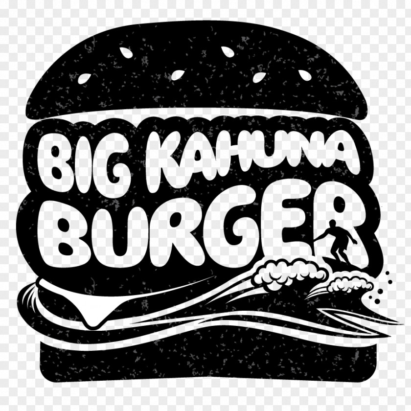 Big Kahuna Burger Hamburger Slider Logo PNG