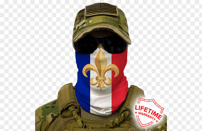 Flag France Balaclava Kerchief Neck Gaiter Mask Buff PNG