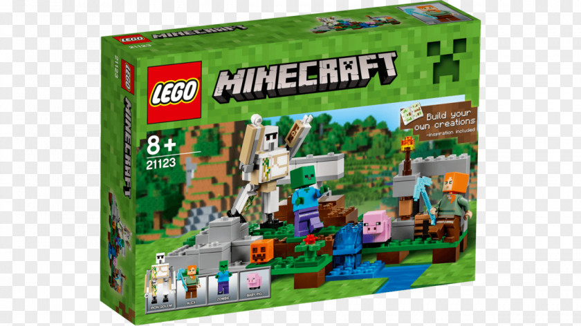 LEGO 21123 Minecraft The Iron Golem Lego Toy PNG