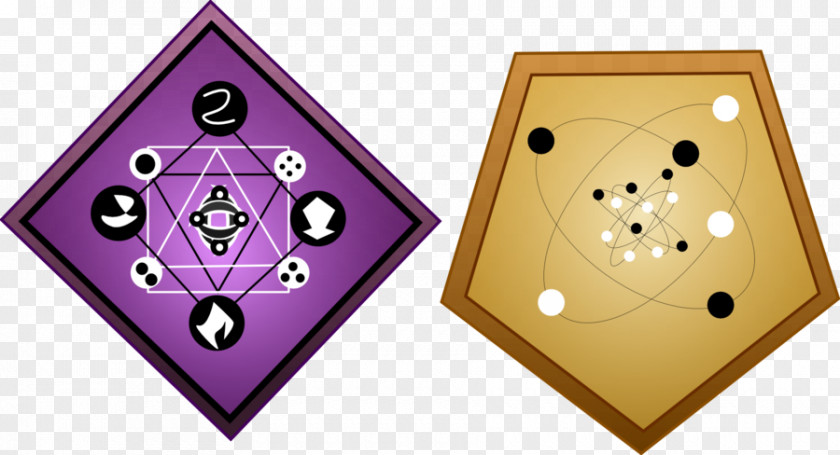 Magic Circles Triangle Symmetry PNG