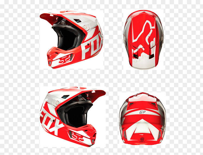 Racing Helmet Red Fox Motorcycle Helmets Hoodie Arctic PNG