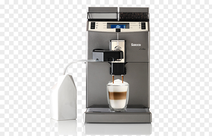 Coffee Coffeemaker Philips Saeco Lirika Aulika MID PNG