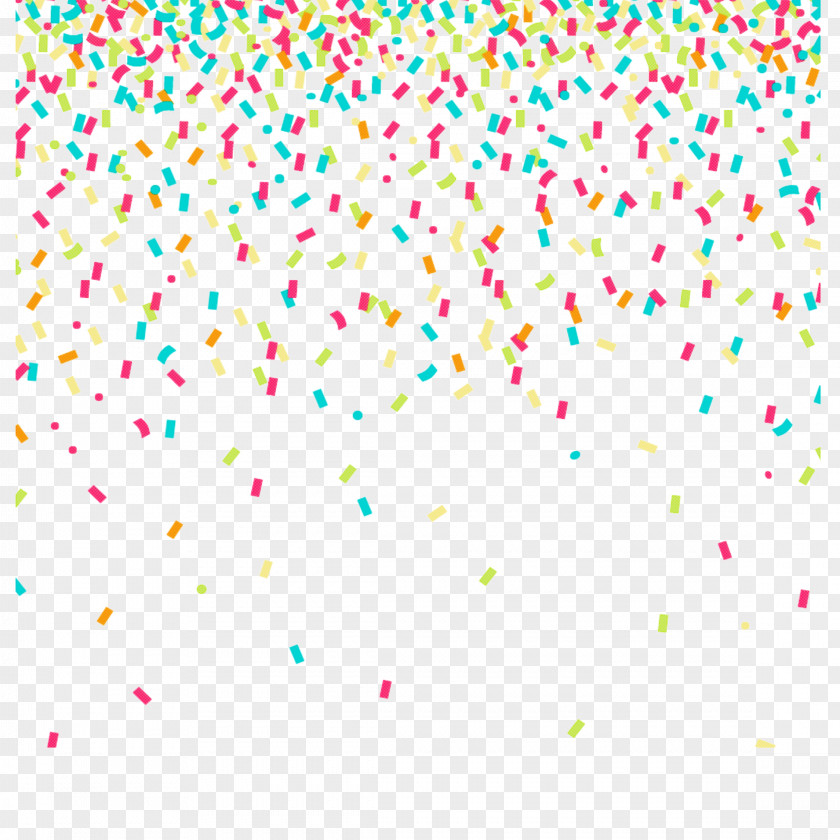 Confetti Pattern PNG