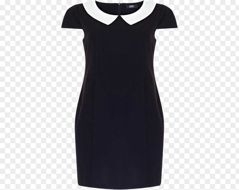 Dress Little Black Sleeve Neck PNG