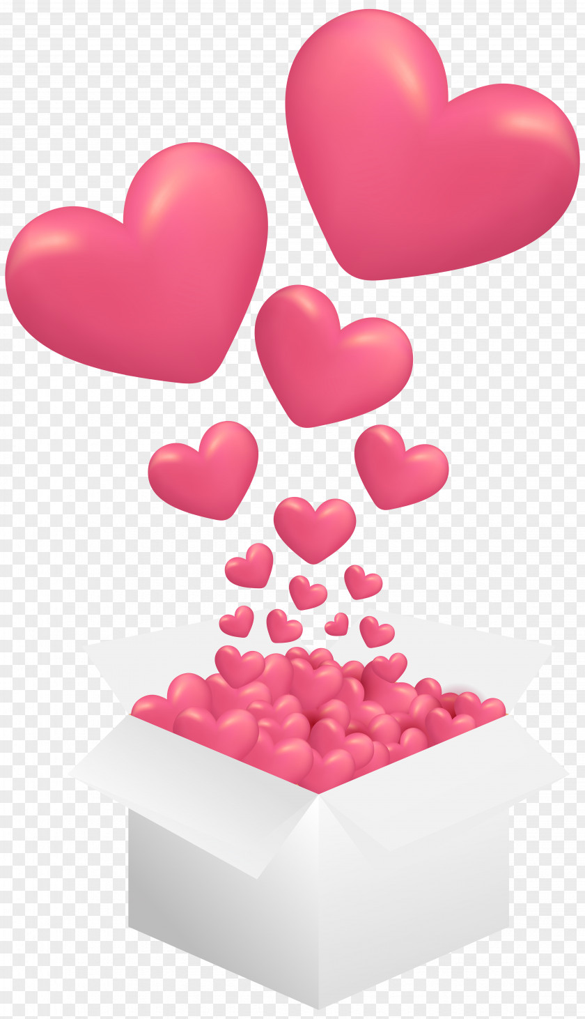 Love Pink Heart Emoji Background PNG