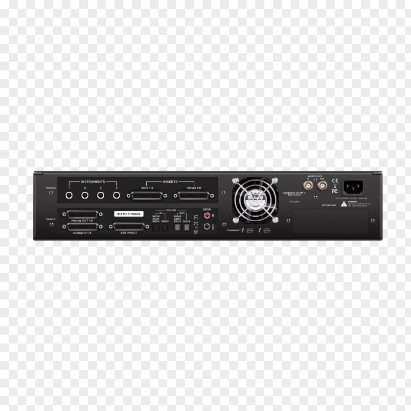 Microphone Preamplifier Apogee Symphony I/O MKII-24X24S2 SoundGrid Electronics MKII 2x6 PNG