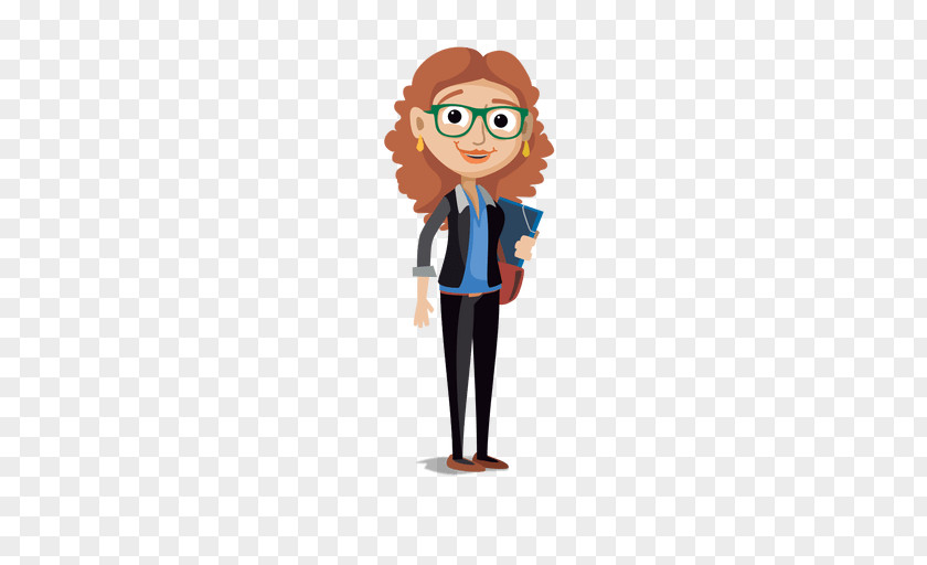 Teacher Cartoon Character Drawing PNG