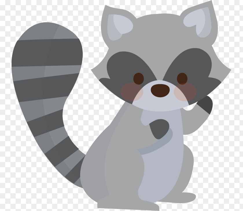 Cartoon Raccoon Cuteness Euclidean Vector PNG