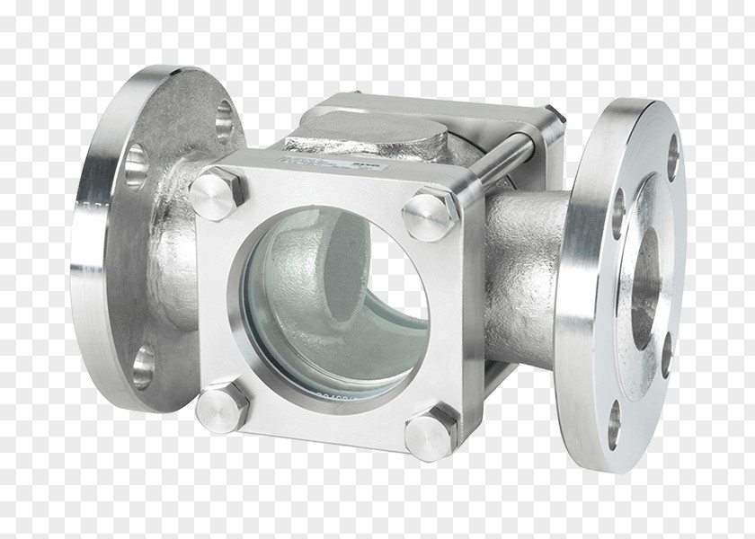 Glass Sight Flange Pipe Steel PNG