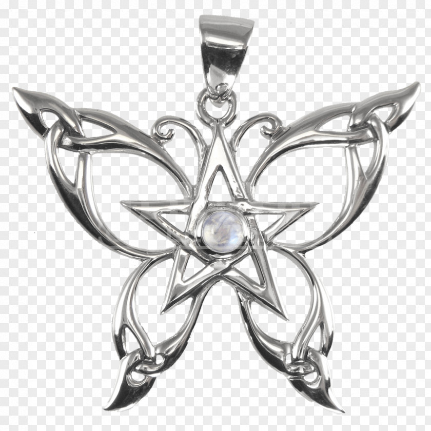 Jewellery Charms & Pendants Pentacle Sterling Silver Amethyst PNG
