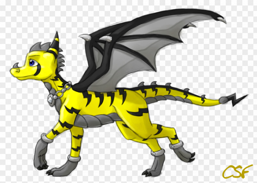 Lightning Creative Dragon Legendary Creature Animal Cartoon Tail PNG