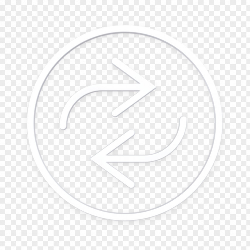 Blackandwhite Symbol Repeat Icon Essential Set PNG