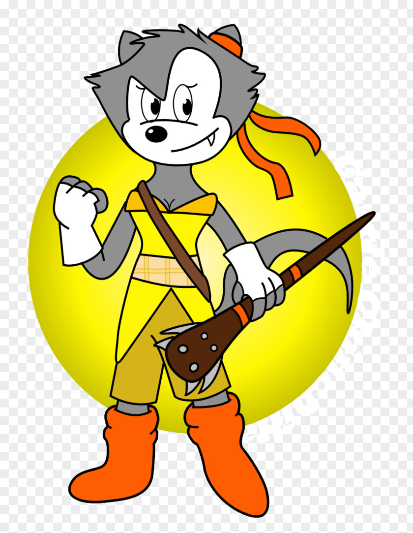 Chinchilla Character Cartoon Mascot Clip Art PNG