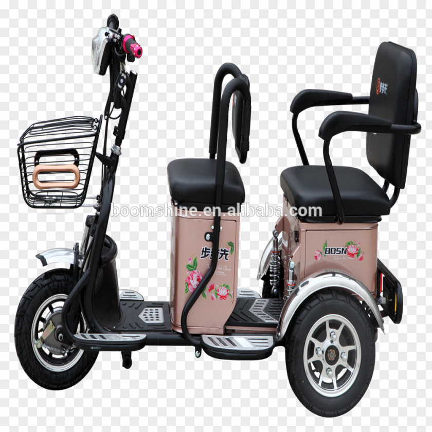Electric Trike Wheel Motorized Tricycle Motor PNG