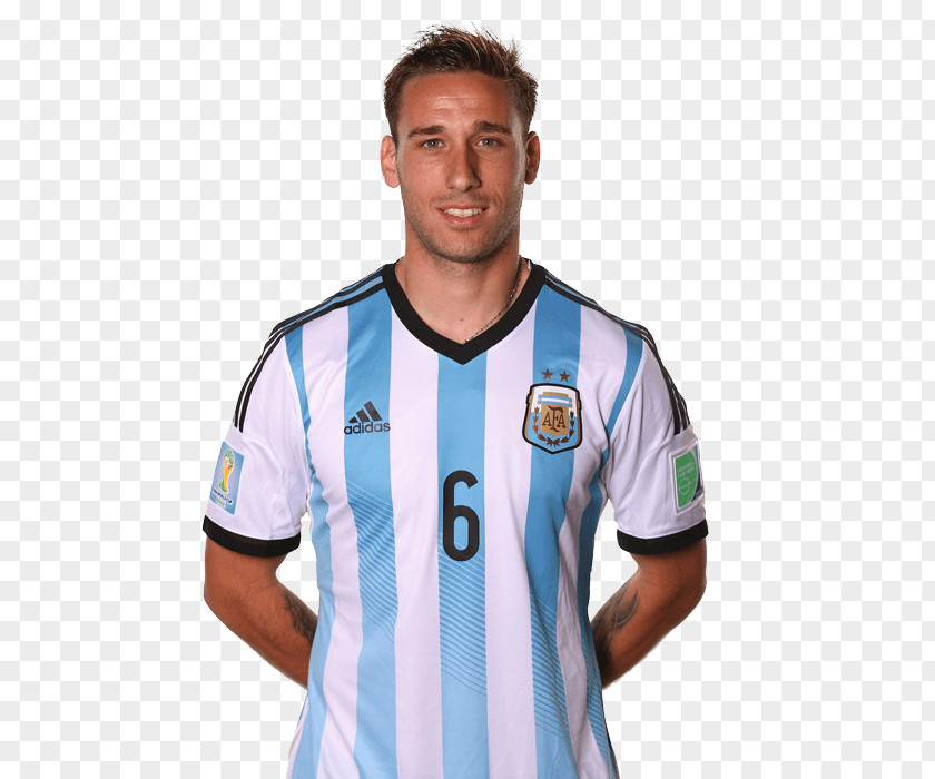 Football Lucas Biglia 2014 FIFA World Cup 2018 Argentina National Team Jersey PNG