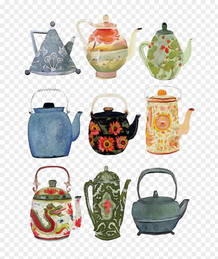 Kettle Teapot Porcelain Tennessee PNG