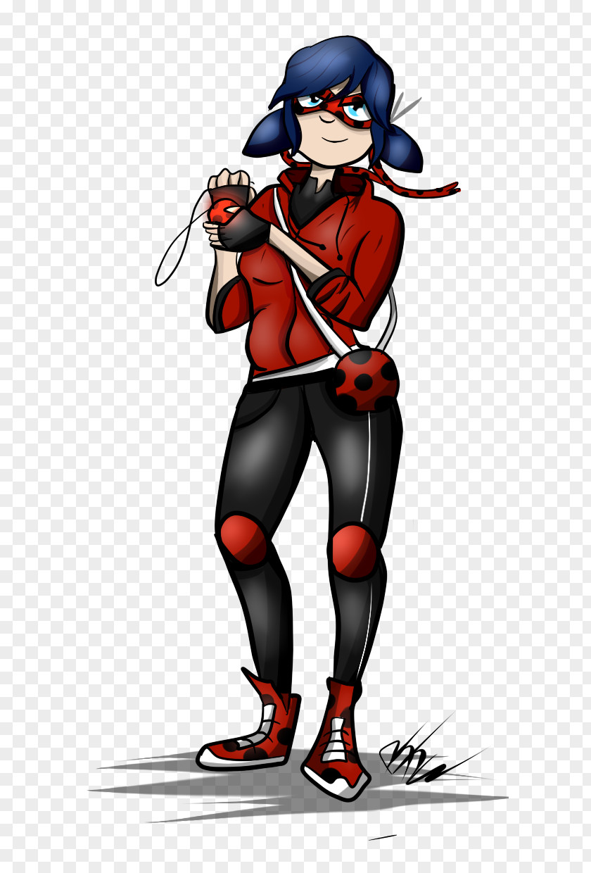 Marinette Ladybug Dark Cupid The Evillustrator Supervillain Horrificator Reflekta PNG