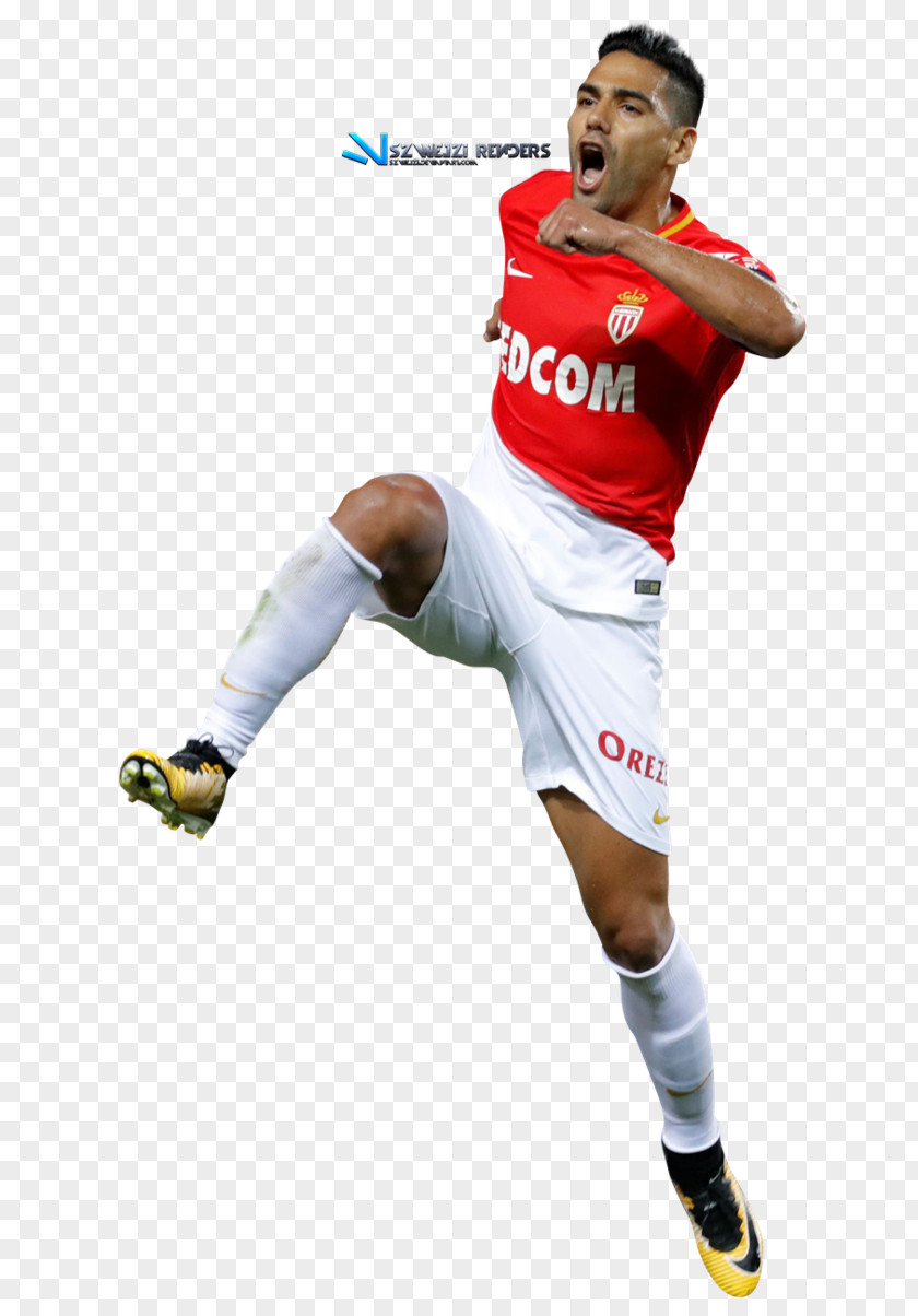 Radamel Falcao AS Monaco FC Atlético Madrid Football Player PNG