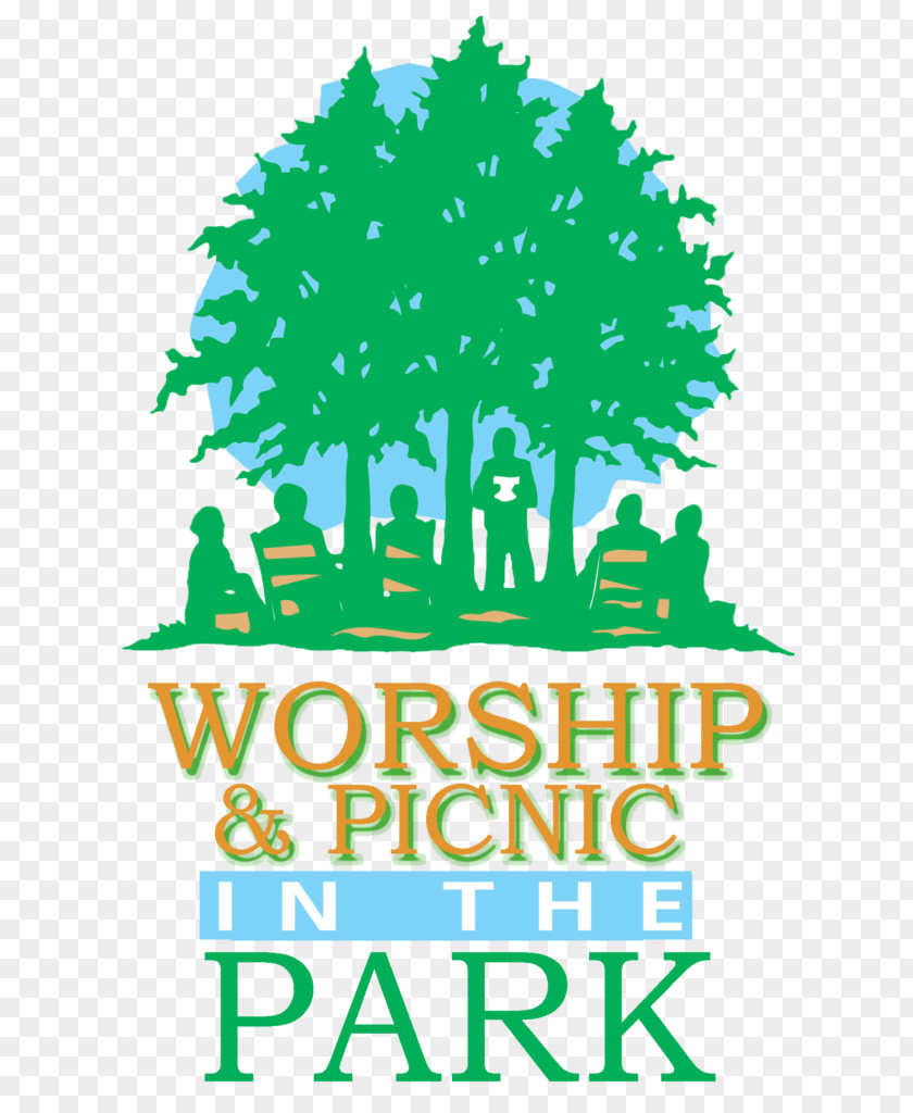 WORSHIP Park Church Service Clip Art PNG