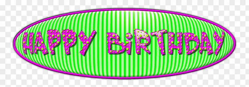 Birthday Symbol Banner PNG