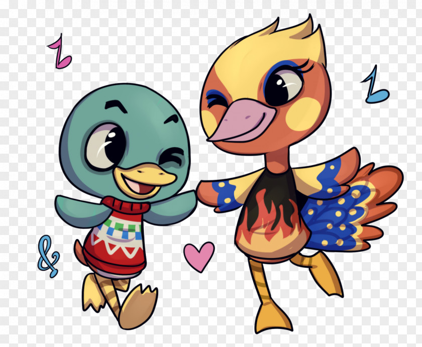 Duck Ducks, Geese & Swans Animal Crossing: New Leaf And Illustration PNG