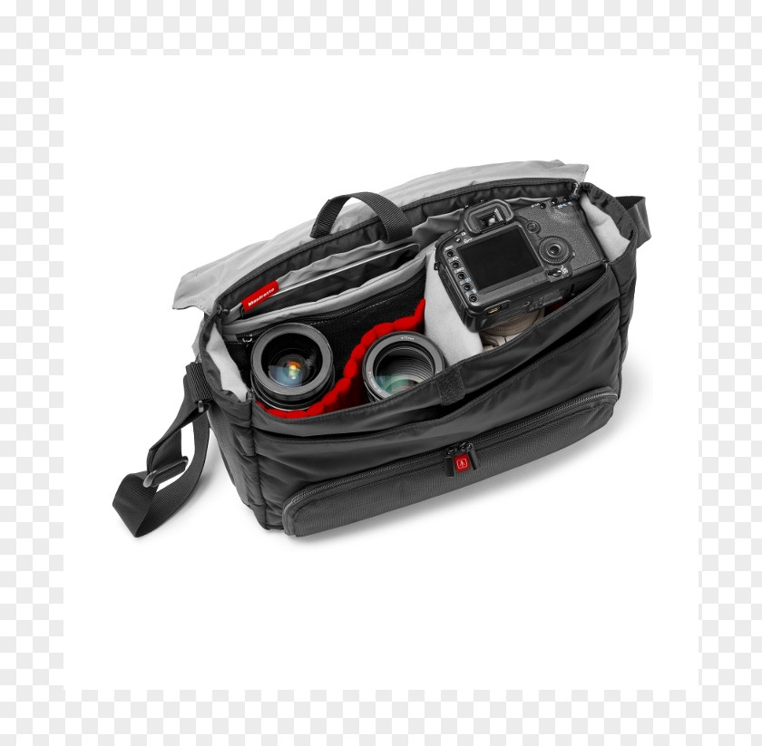 Bag MANFROTTO Advanced Messenger Shoulder Black Handbag Bags PNG
