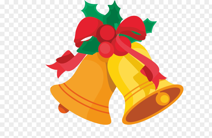 Bell Rudolph Santa Claus Paper Christmas Sticker PNG