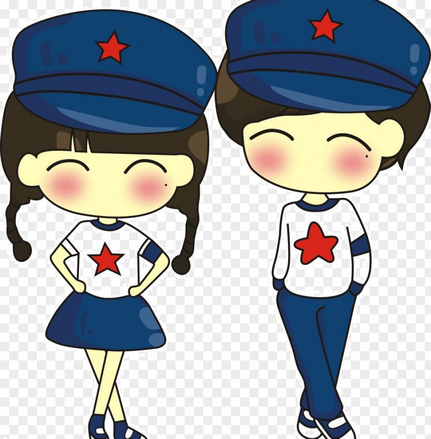 Cartoon Couple Significant Other CorelDRAW PNG