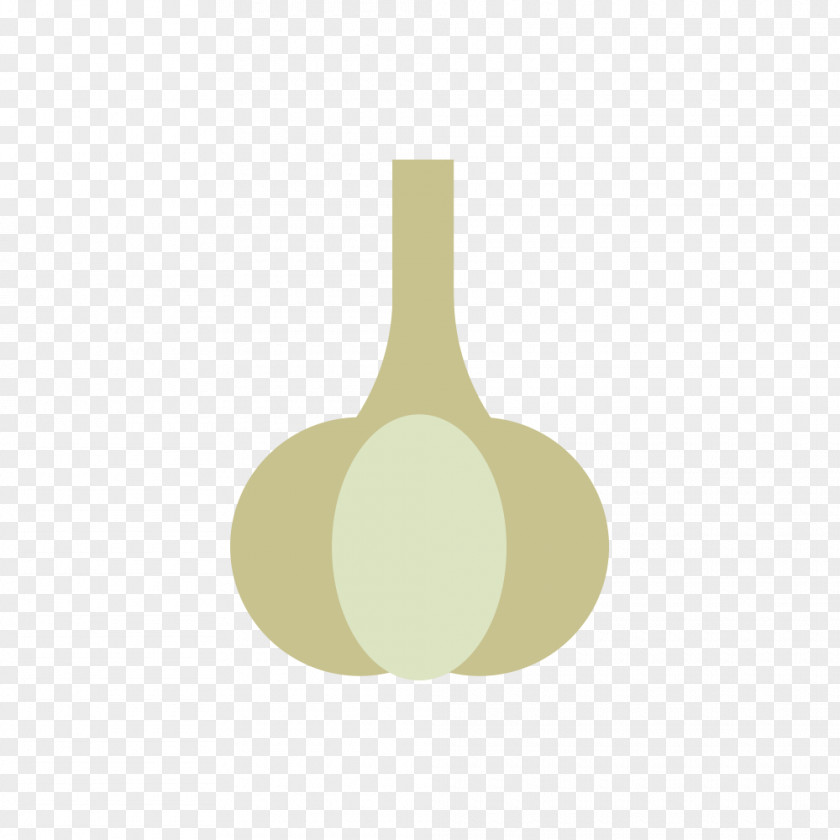 Hand-painted Garlic Vegetable Computer File PNG