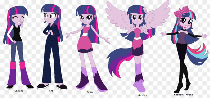Mane 6 Equestria Girls Dolls Twilight Sparkle DeviantArt The Saga Illustration PNG