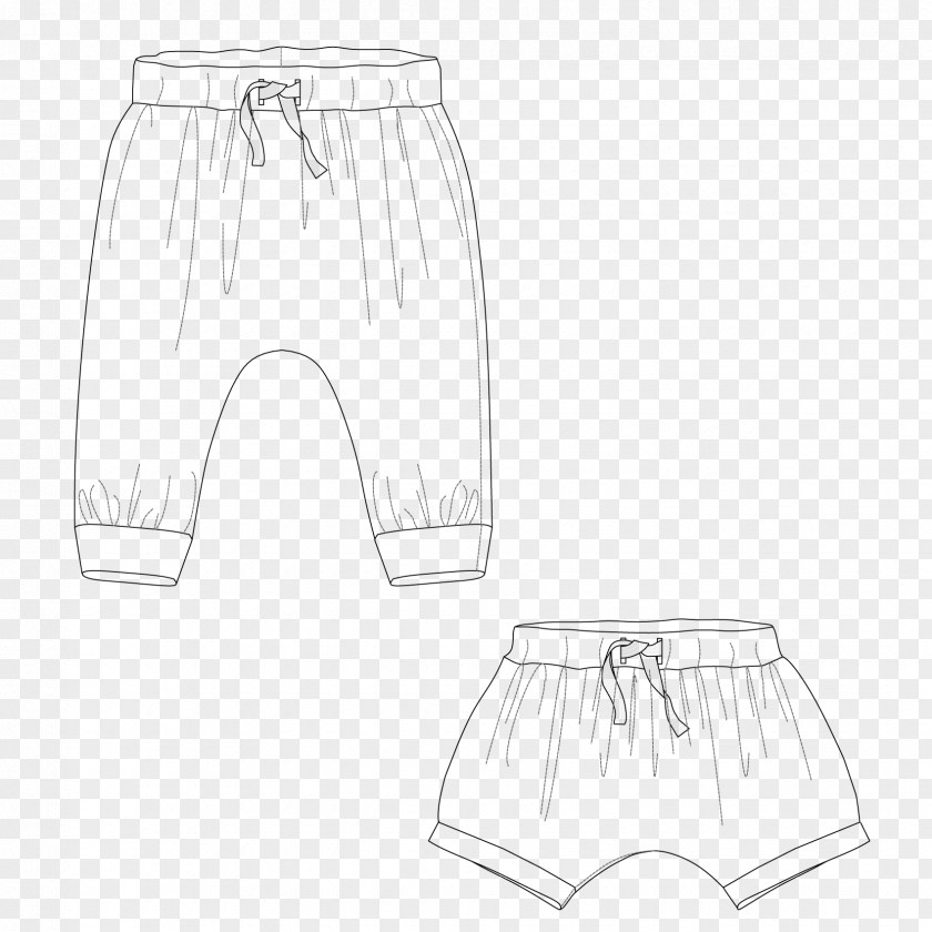 Pepper Aniseed Sketch Product Design Shorts Material PNG