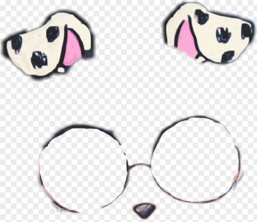 Snapchat Filters Puppy Dachshund Dalmatian Dog Clip Art PNG