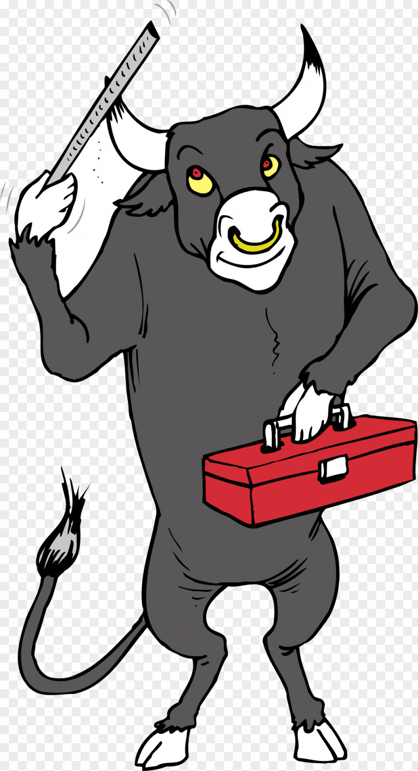 Carrying A Toolbox Bulls Tool Forcado Clip Art PNG