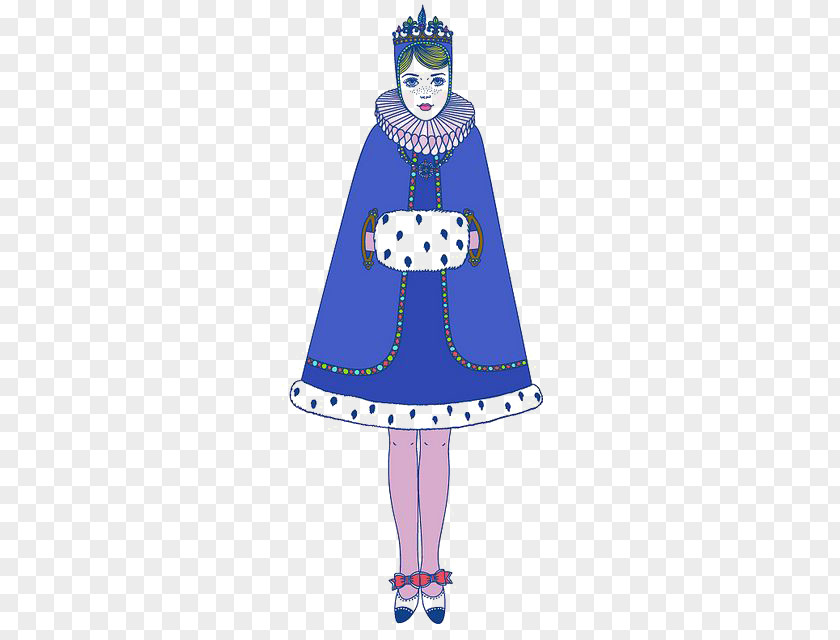 Cartoon Queen Drawing Illustration PNG