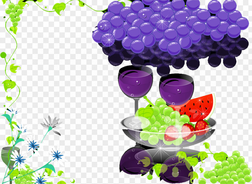 Grape Fruit Food PNG