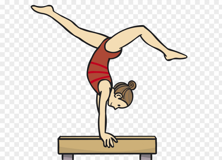 Gymnastics Balance Beam PNG