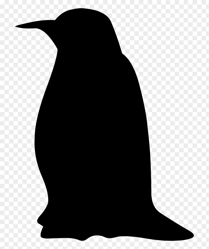 Penguin Emperor Silhouette Clip Art PNG