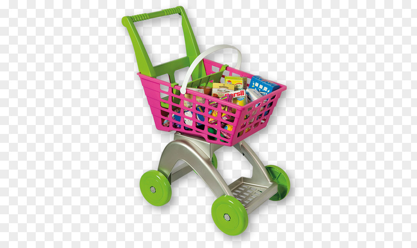 Shopping Cart Toy Wagon Game Ecoiffier PNG