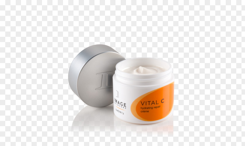 Creme Ice Cream Image Skincare Vital C Hydrating Repair Crème Skin Care Facial PNG