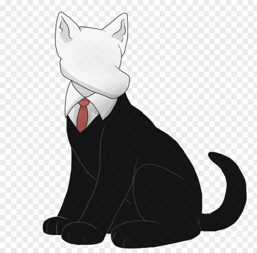 Dog Man Whiskers Slenderman Cat Pet PNG