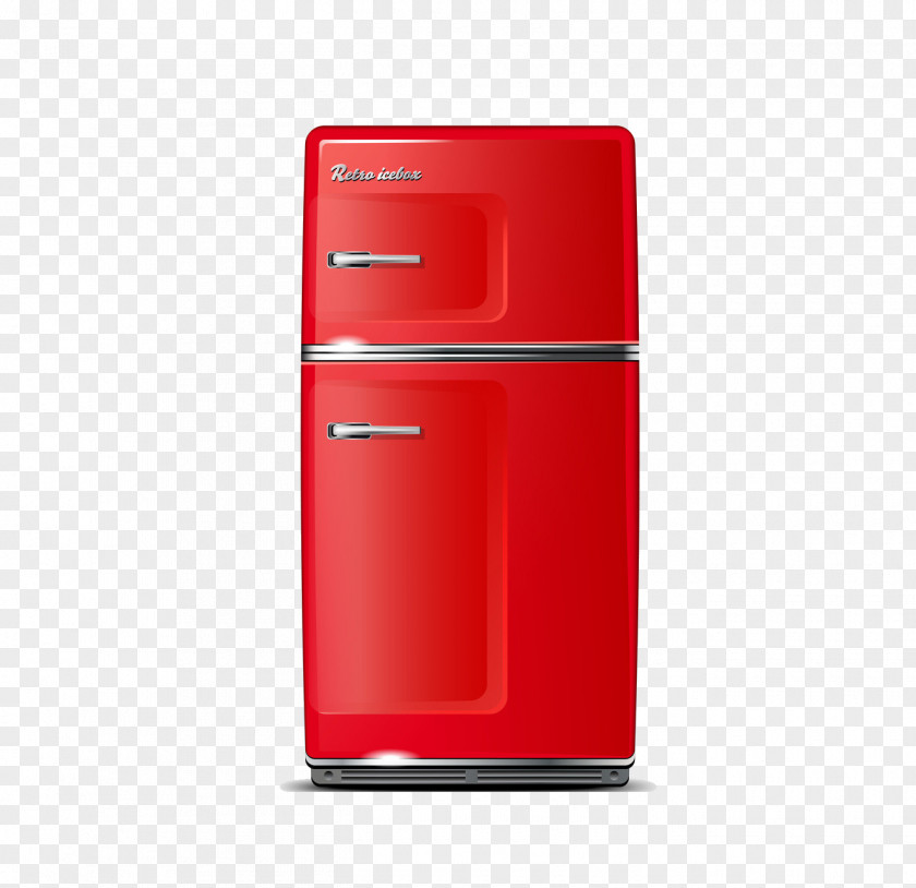 Refrigerator Home Appliance Euclidean Vector PNG