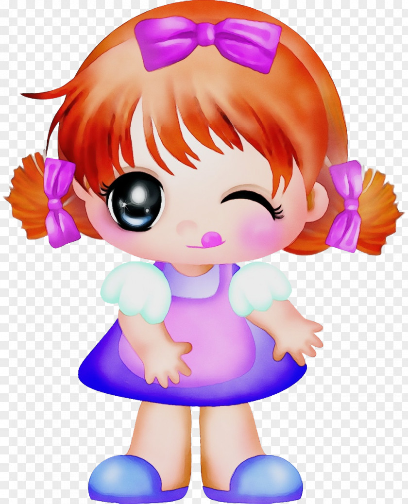 Toy Doll Girl Cartoon PNG
