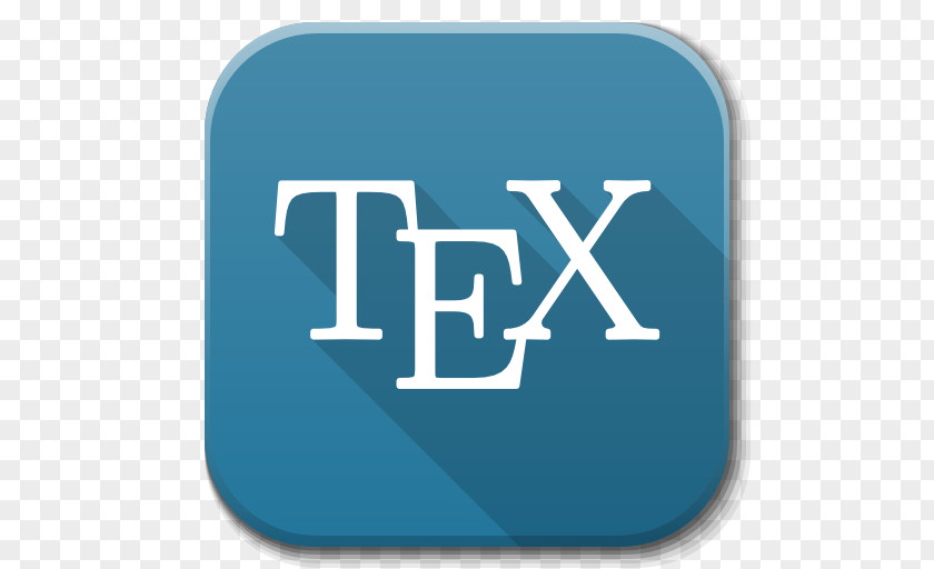 Apps Texstudio Blue Text Brand Sign PNG